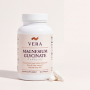 VERA Magnesium Glycinate 275mg, 90 bisglycinate capsules, 30 servings - hero v2