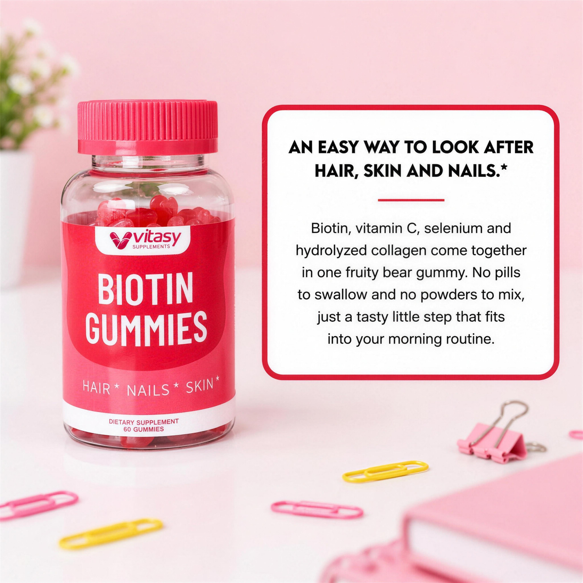 An easy way to look after hair, skin and nails