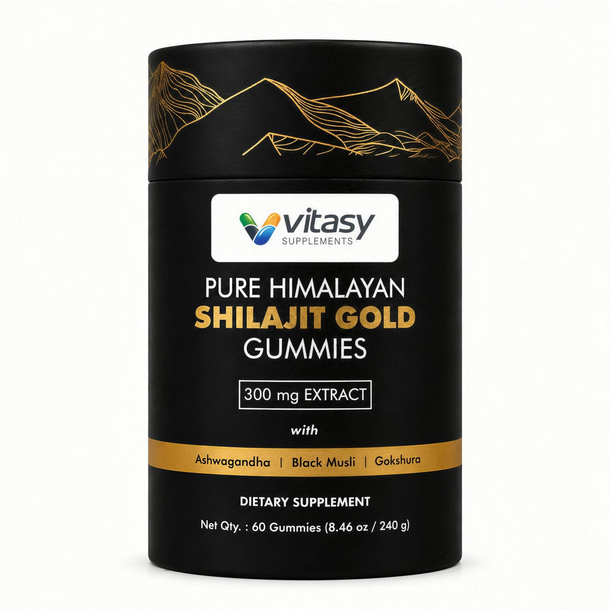Shilajit Gold Gummies tube on white (v2)