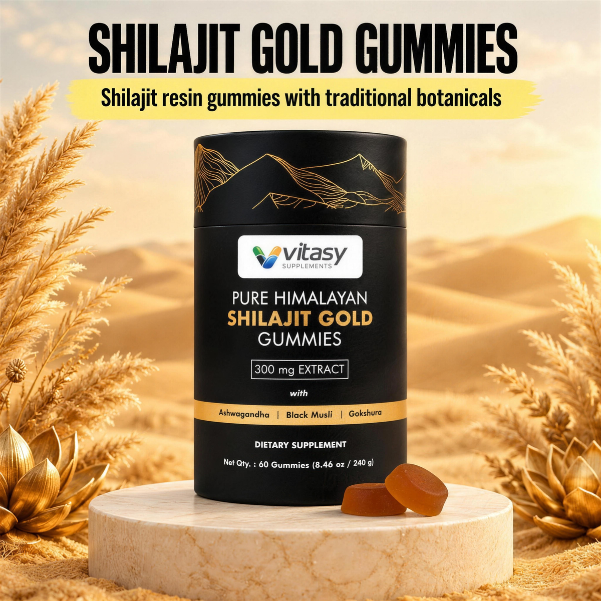 Shilajit resin gummies with traditional botanicals (v2)