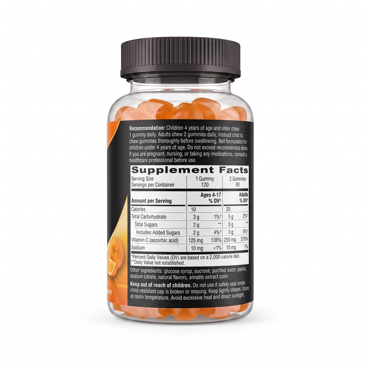 Vitamin C Gummies v8 — Orange gallery slot 10 (Nature’s Way reference 1:10)