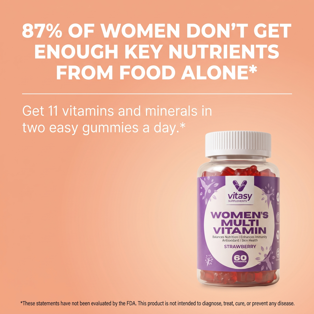 Women's Multivitamin Gummies - UVP stat