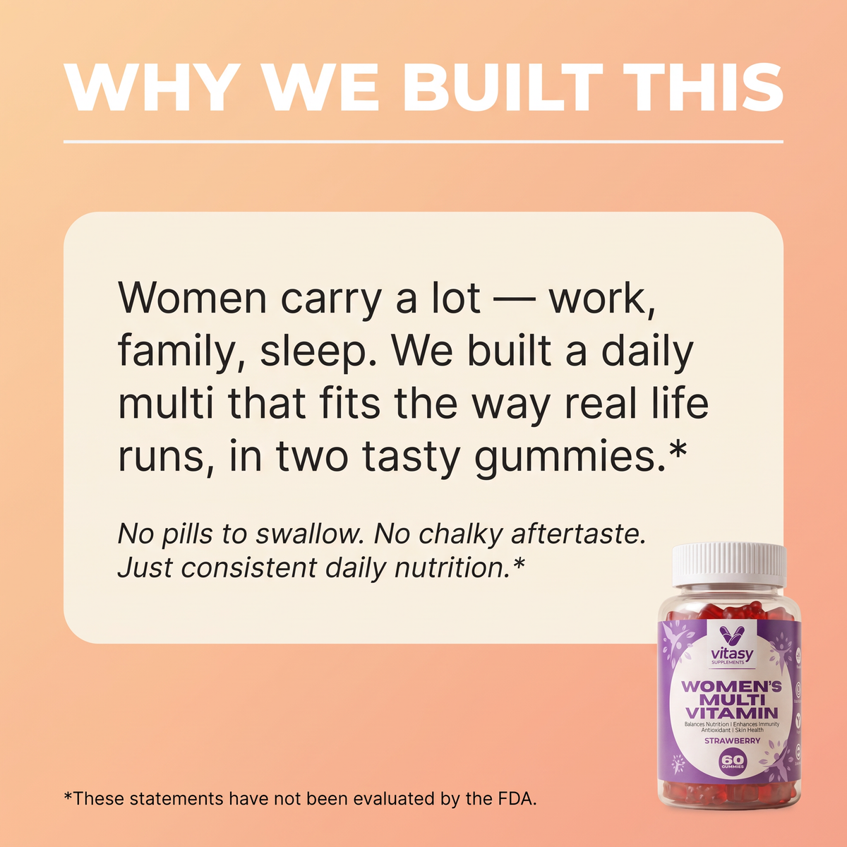 Women's Multivitamin Gummies - Why we built this