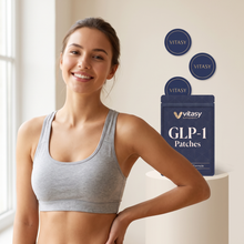 GLP-1 Patches v7 lifestyle portrait woman hand on hip