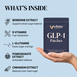 GLP-1 Patches v6 what's inside hand-held pouch