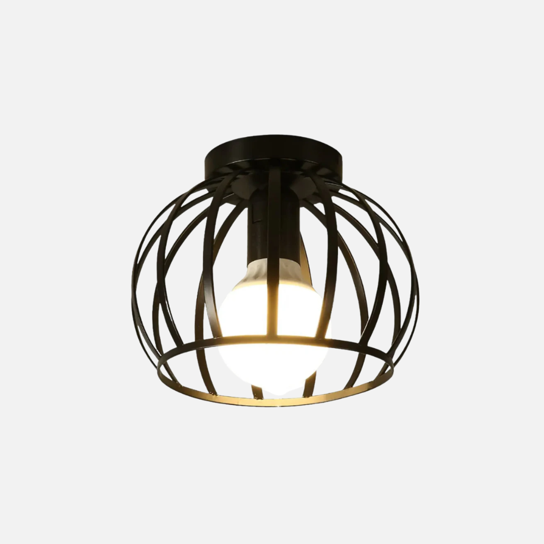 Ceiling Light | Cage Shade Structure