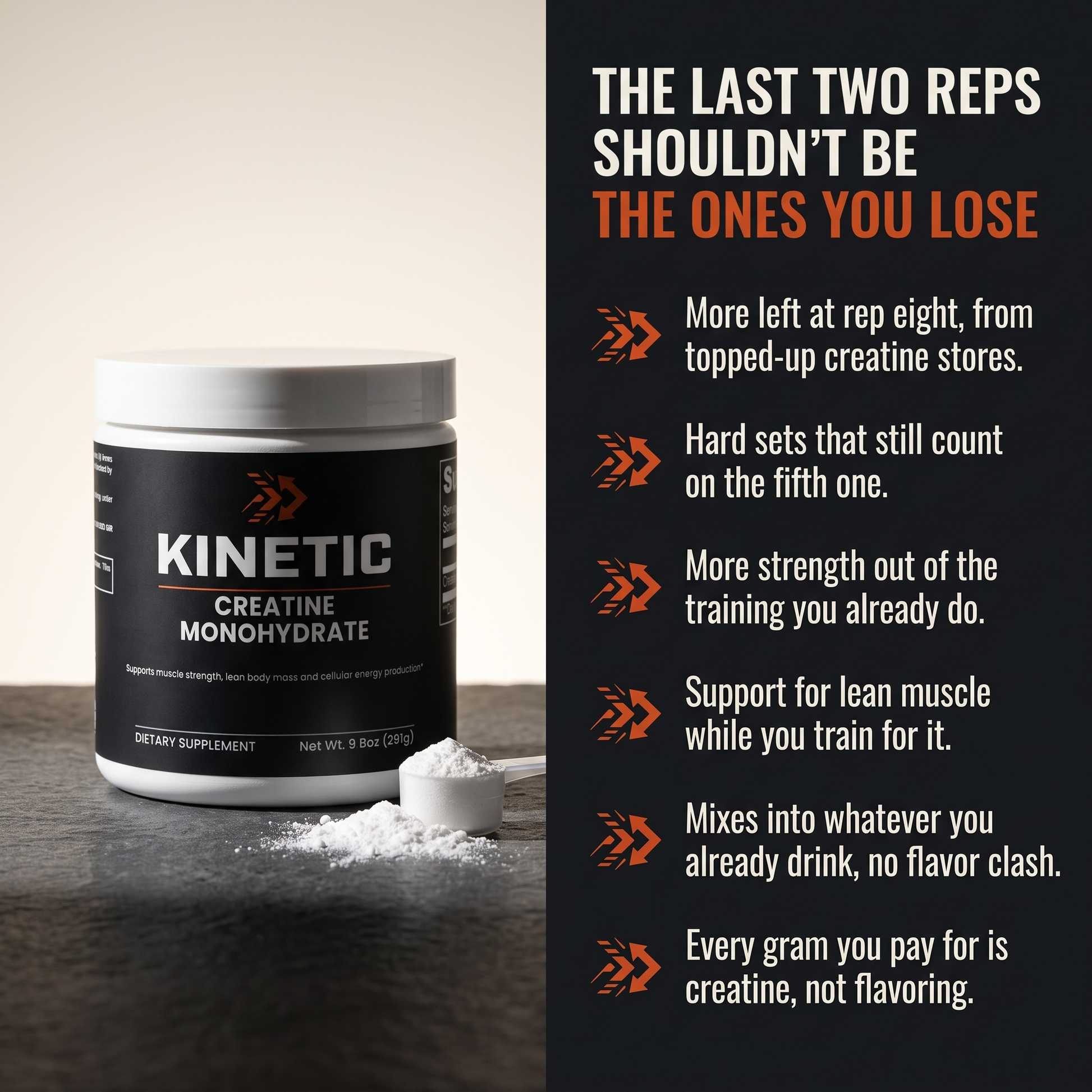 The last two reps shouldn't be the ones you lose