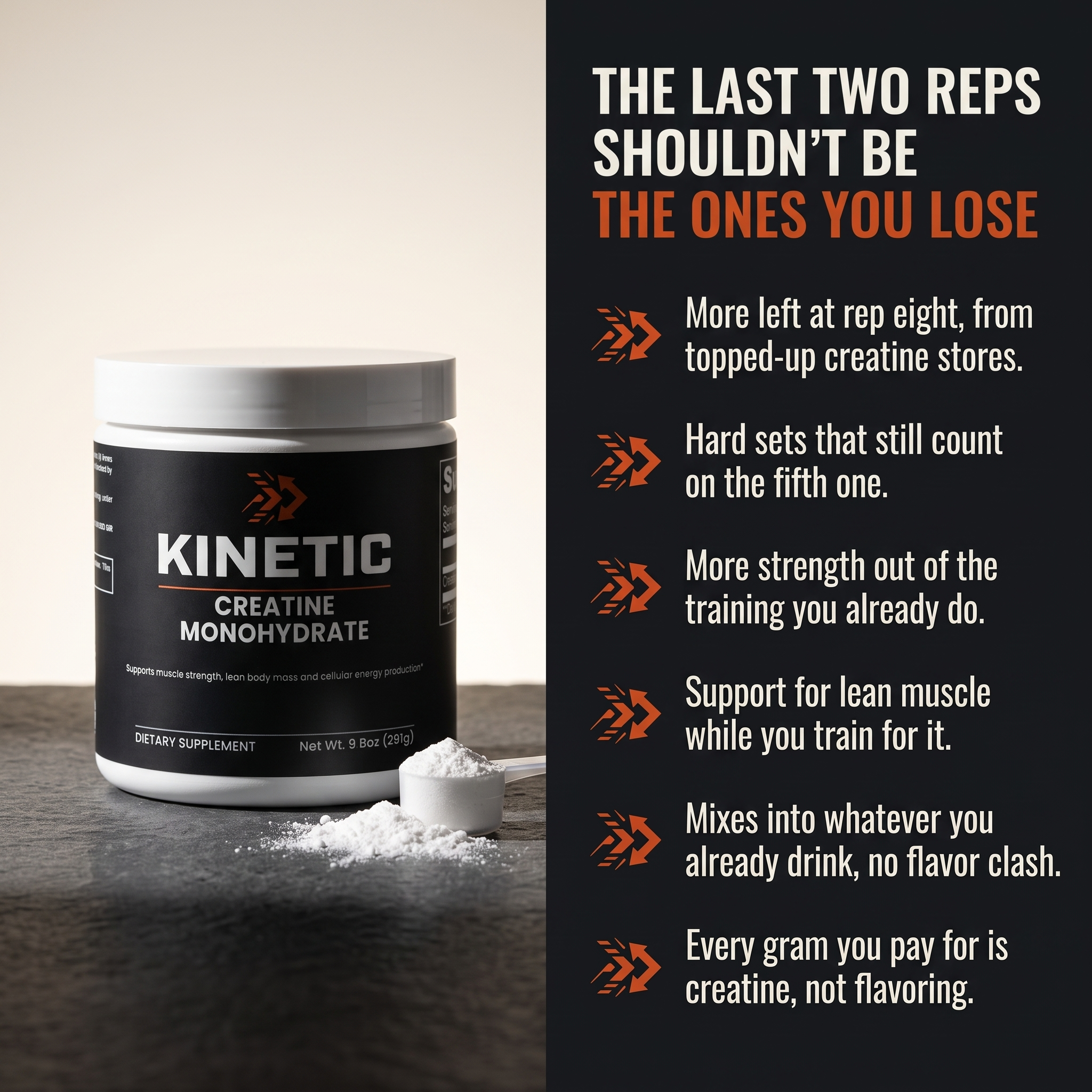 The last two reps shouldn't be the ones you lose