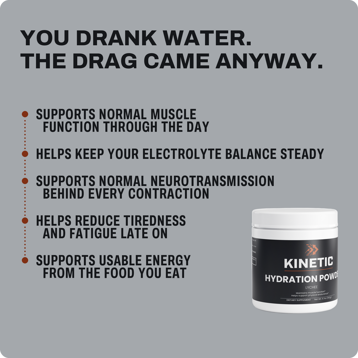 You drank water, the drag came anyway - six benefits v2