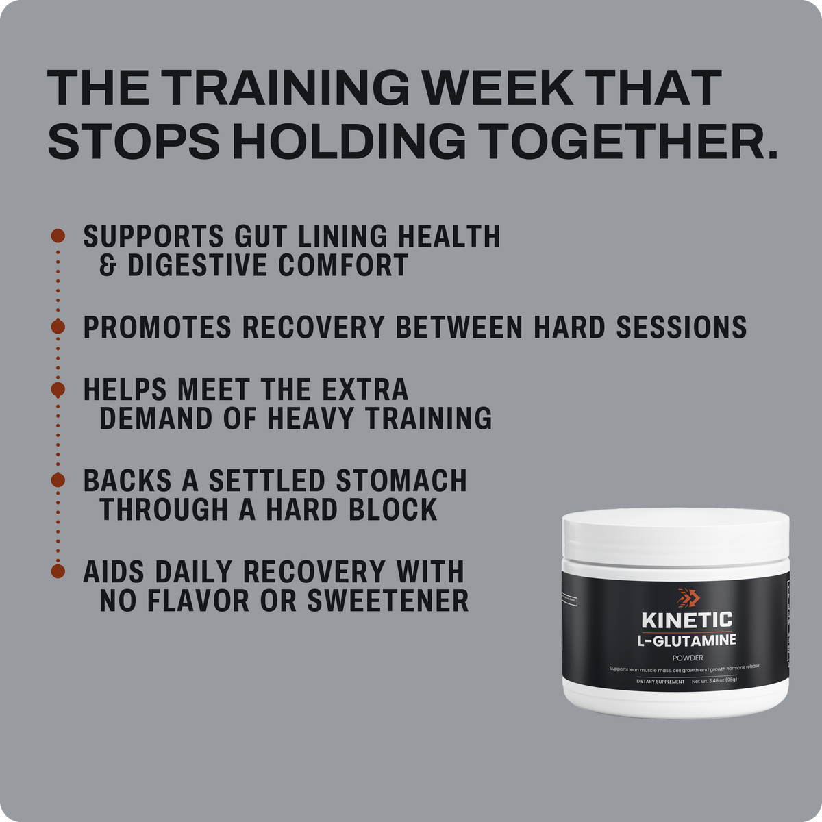 The training week that stops holding together - five benefits (kinetic-lglutamine-gallery-benefits-v4)