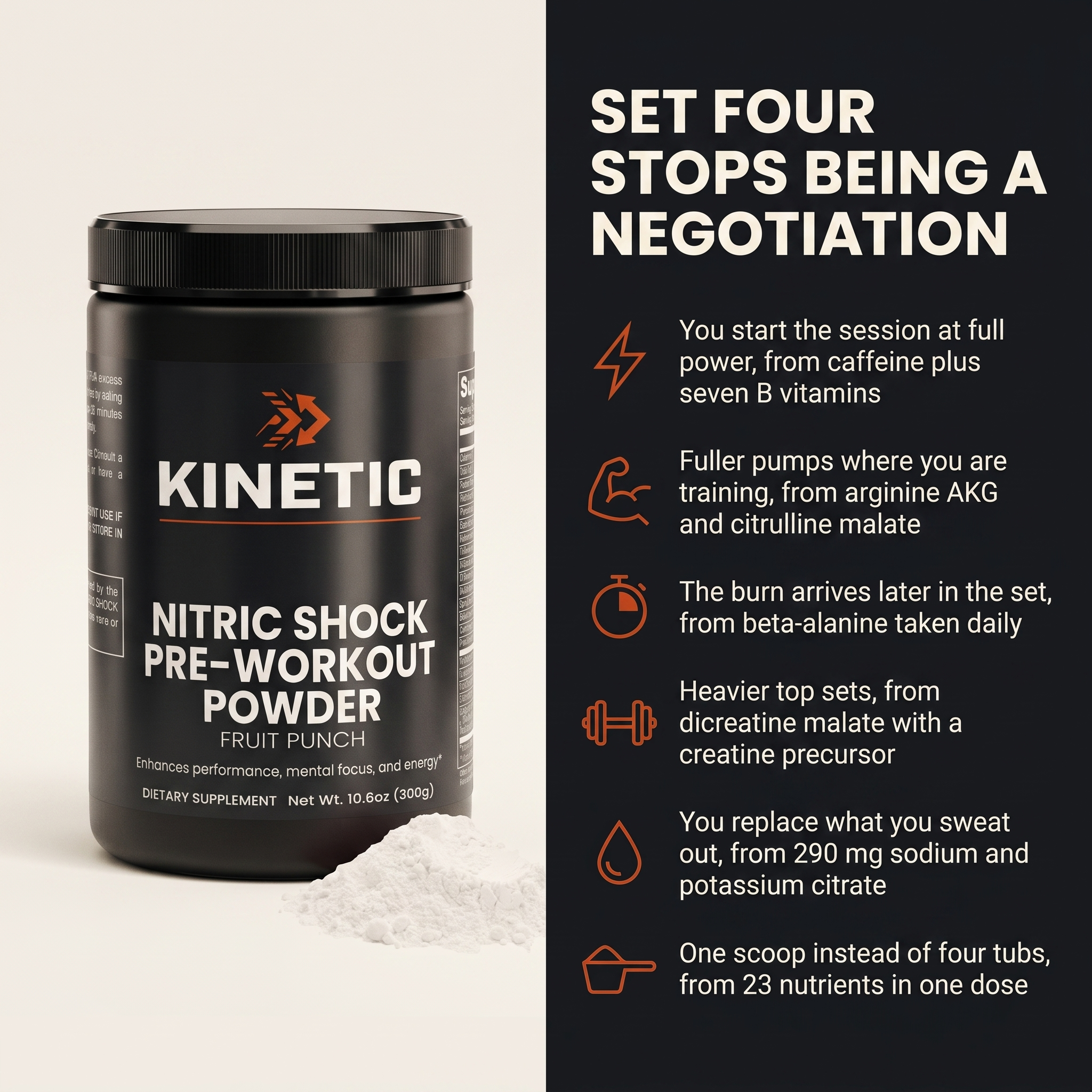 Set four stops being a negotiation