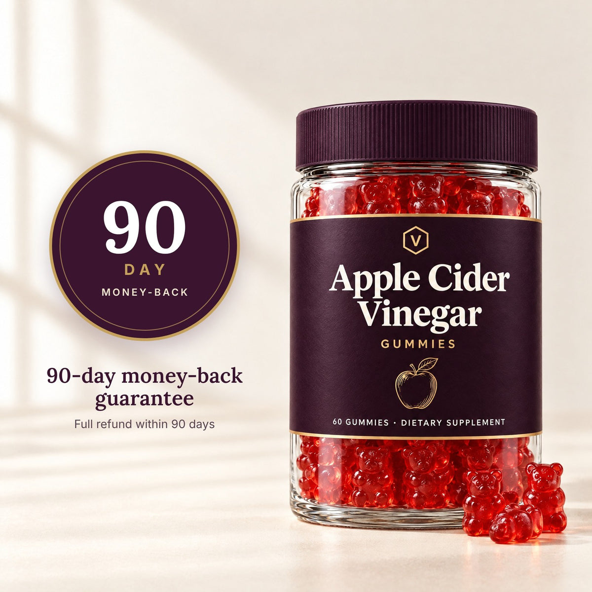 Vitasy 90-day money-back guarantee