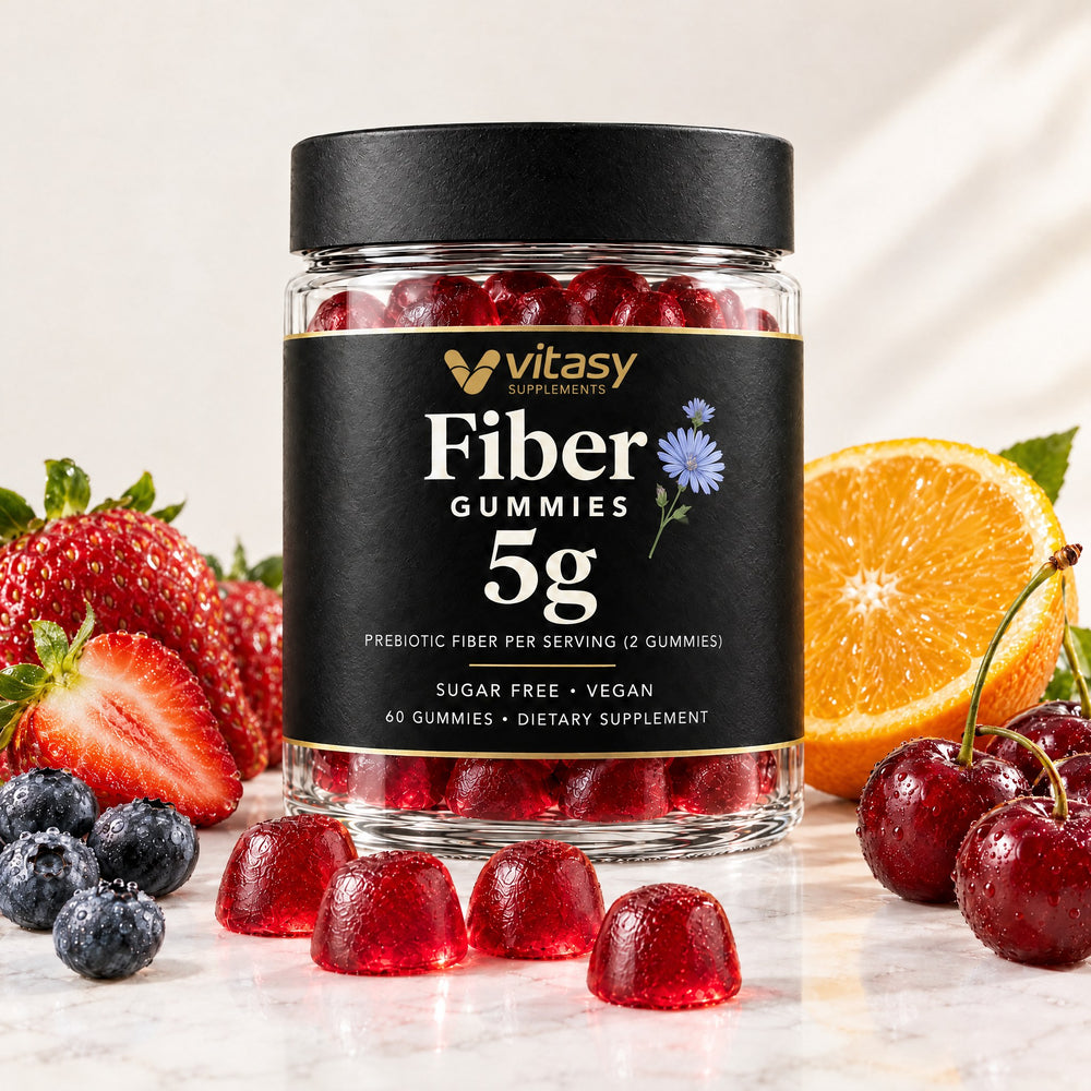 Four flavors: strawberry, orange, blueberry and cherry