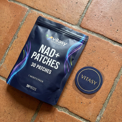 Vitasy NAD+ Patches pouch and patches
