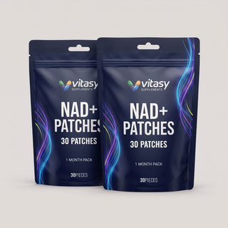 Two Vitasy NAD+ Patches pouches