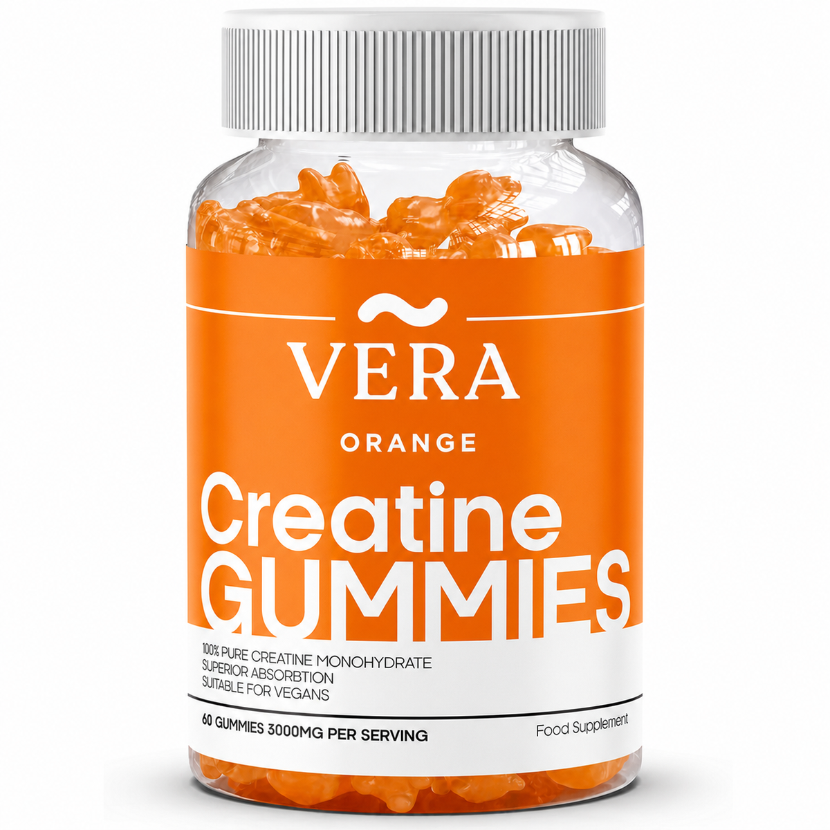 Creatine Gummies - The Same 3000mg of Pure Creatine Monohydrate in Every Flavor - Vegan Chewables