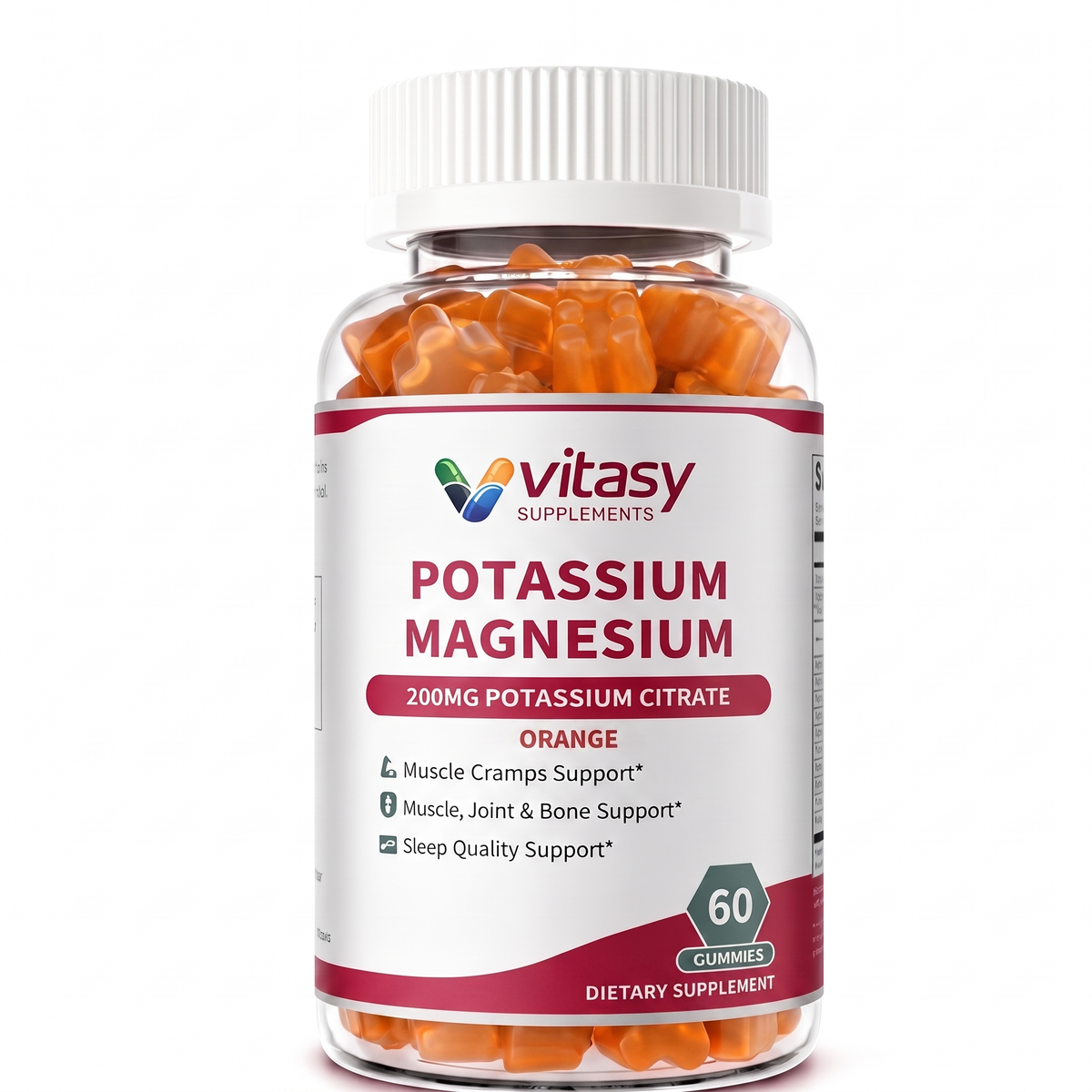 Potassium Citrate Gummies Orange Vitasy packshot