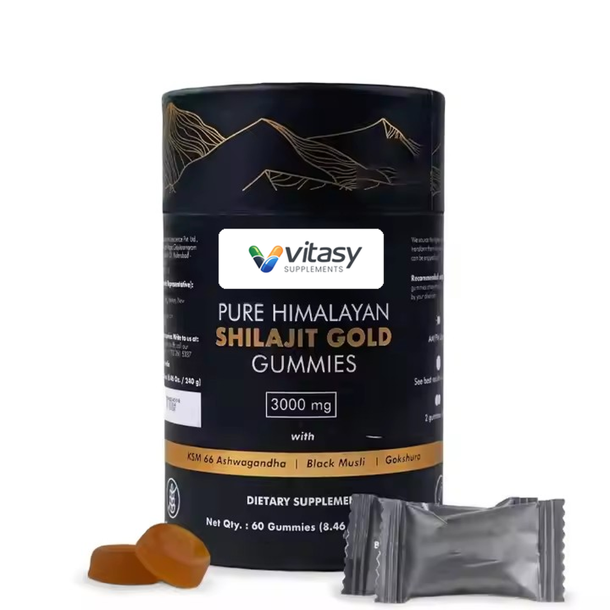 Shilajit Gummies Original Vitasy packshot