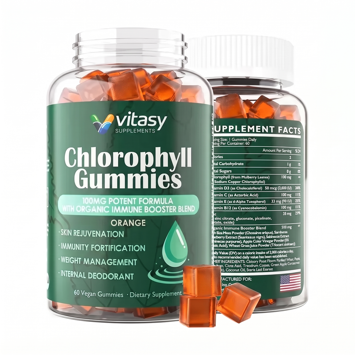 supergreen Gummies Orange