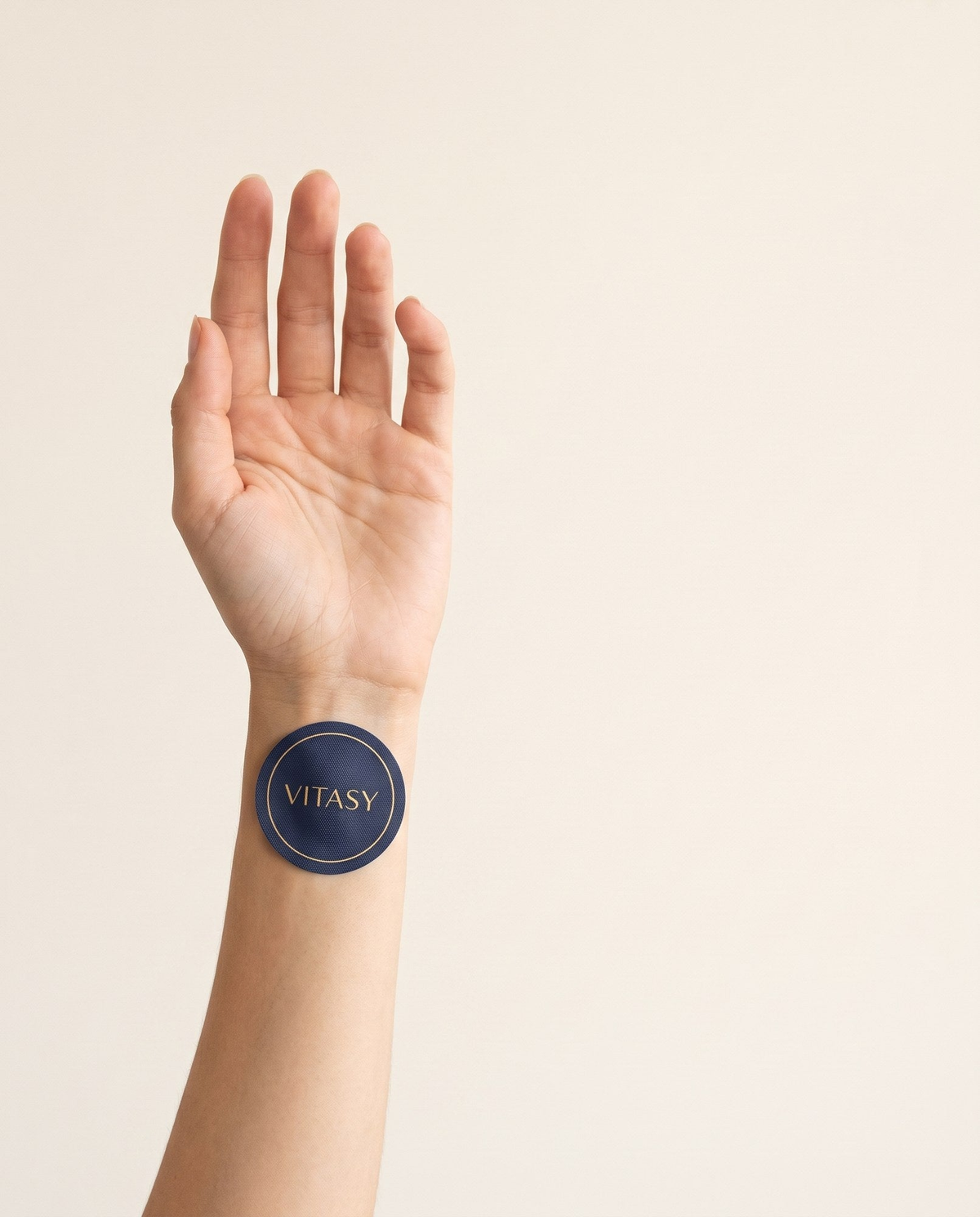 Berberine patch worn on the inner wrist