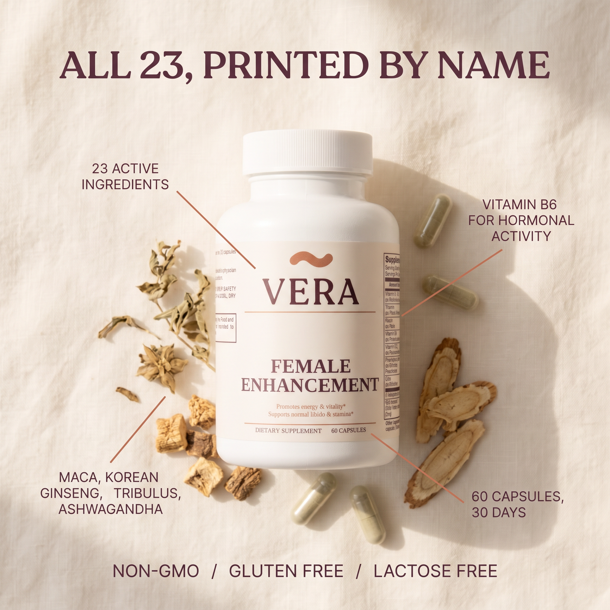 All 23, printed by name