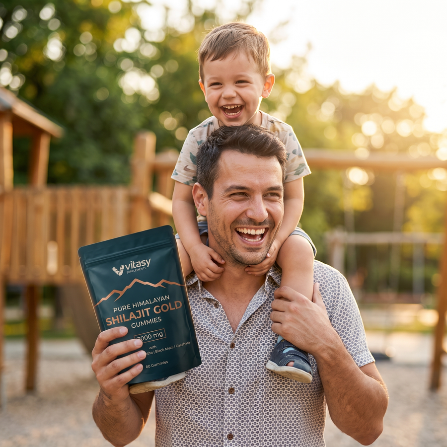 Vitasy Shilajit Gummies — beat burnout and feel naturally energized