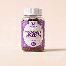 Vitasy Women's Multivitamin Gummies v1 - Front Variant Hero - Cherry