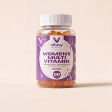 Vitasy Women's Multivitamin Gummies v1 - Front Variant Hero - Orange
