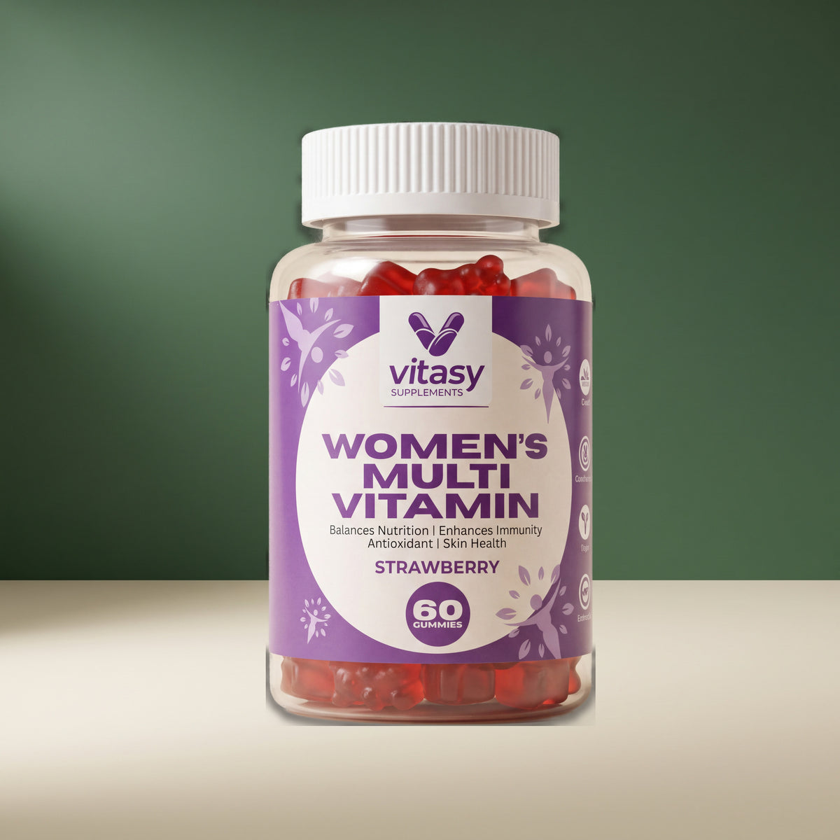Vitasy Women's Multivitamin Gummies v1 - Gallery 01 - Hero Studio