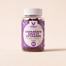 Vitasy Women's Multivitamin Gummies v4 - Front Variant Hero - Cherry