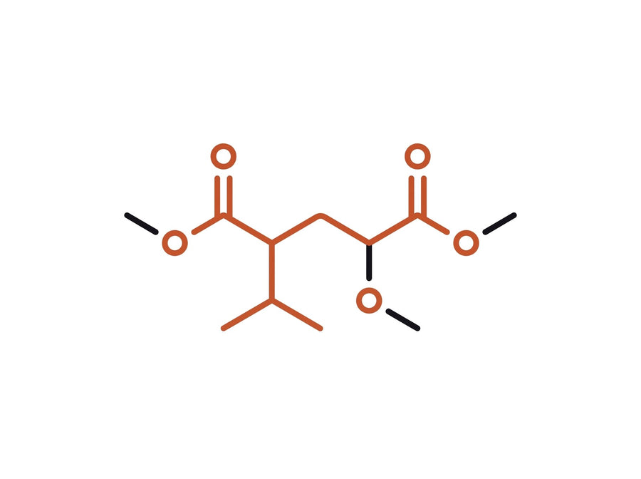 Amino acid molecule line drawing