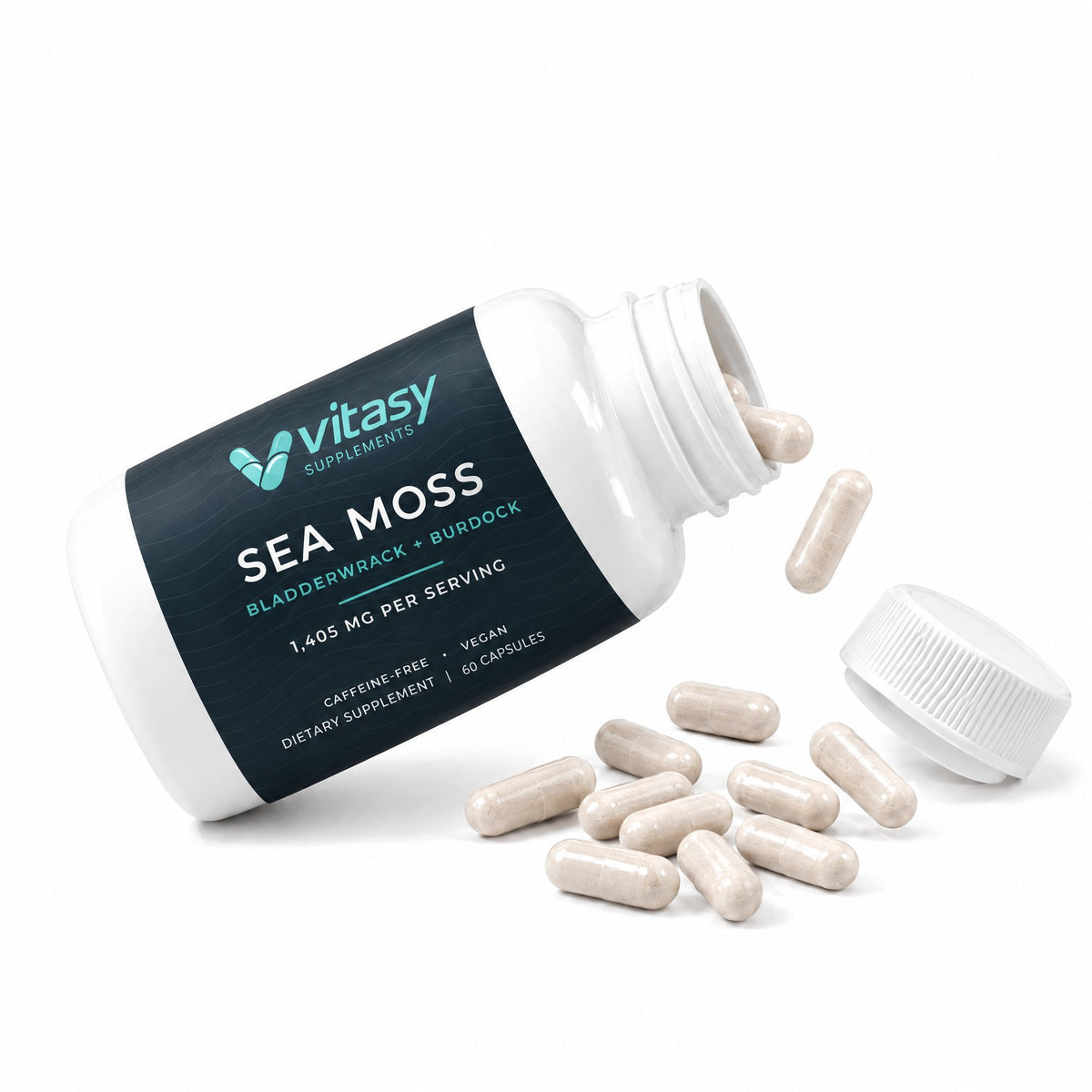 Vitasy Sea Moss Capsules bottle