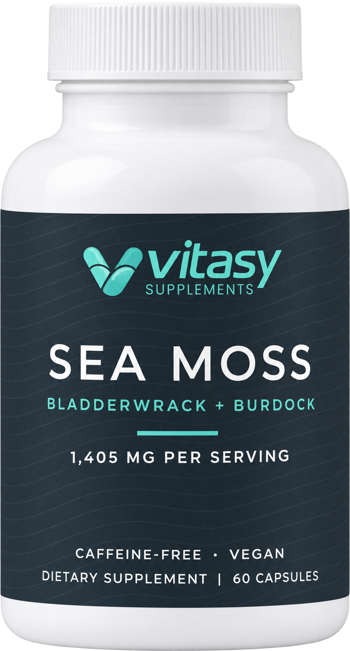 Vitasy Sea Moss Capsules bottle
