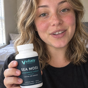 At home with Sea Moss Capsules